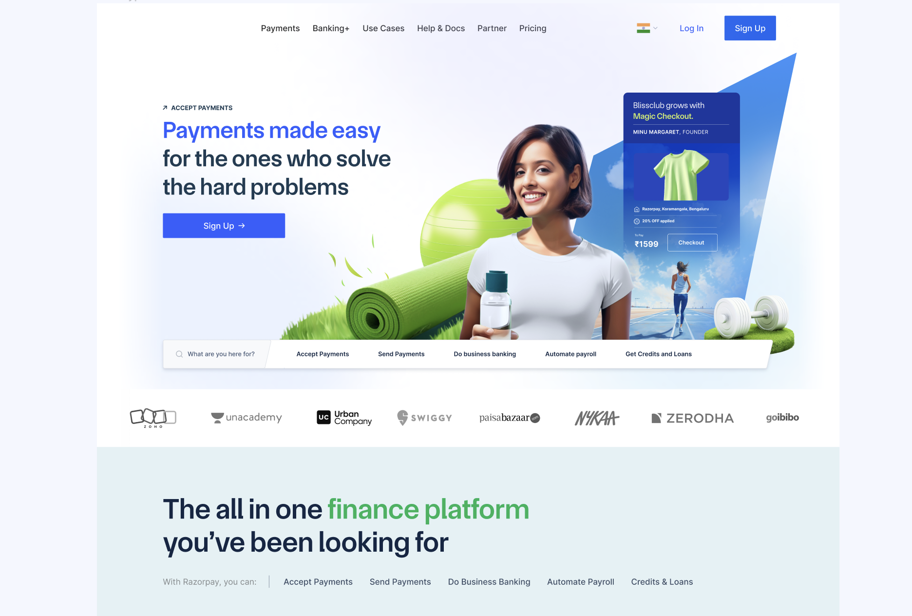 Website usability-test prototype